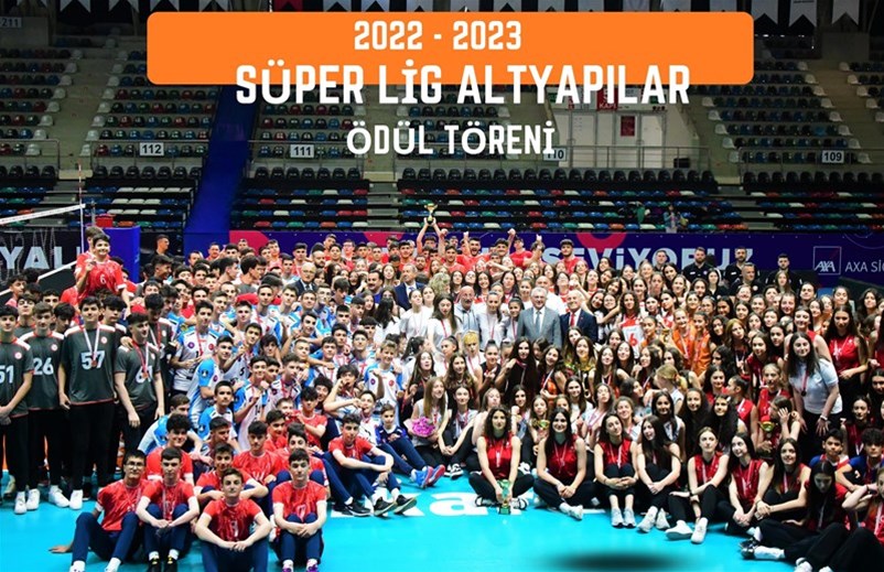 SÜPER LİG ALTYAPILAR ÖDÜL TÖRENİ YAPILDI