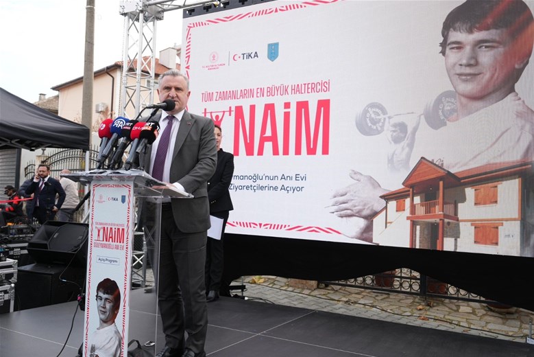 BAKAN BAK BULGARİSTAN'DA NAİM SÜLEYMANOĞLU ANI EVİ'NİN AÇILIŞINA KATILDI