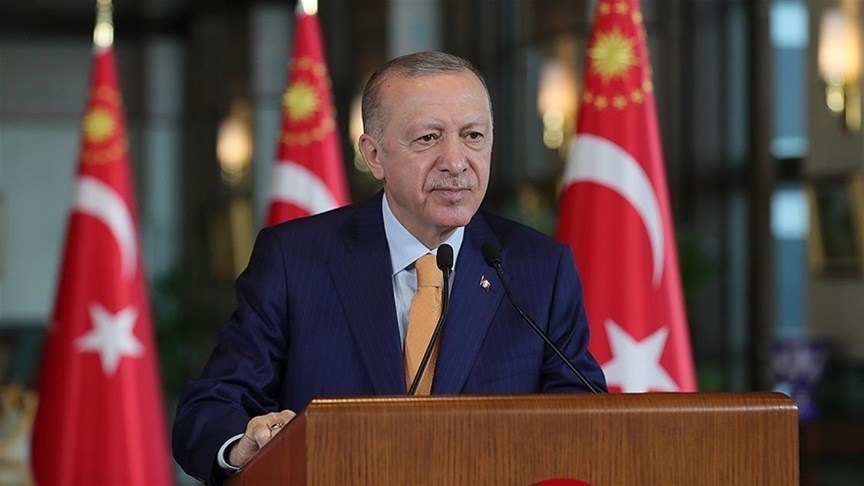 CUMHURBAŞKANI ERDOĞAN'DAN A MİLLİ BASKETBOL TAKIMI'NA TEBRİK