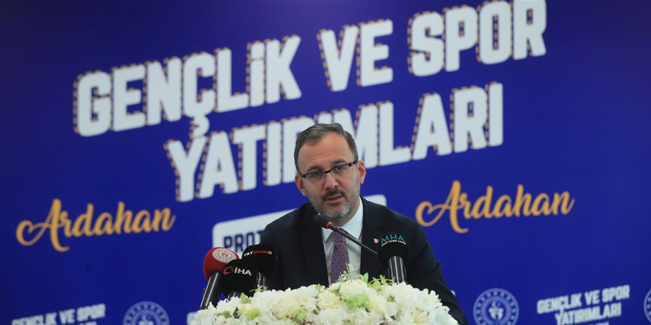 ARDAHAN'A GENÇLİK VE SPOR YATIRIMLARI