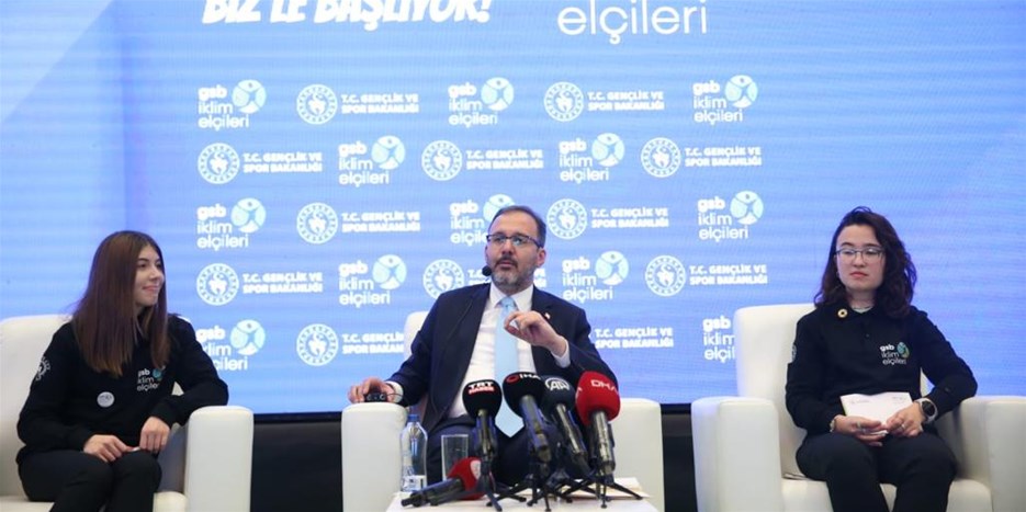 BAKAN KASAPOĞLU, İKLİM ELÇİLERİYLE BİR ARAYA GELDİ