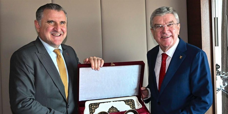 Bakan Bak, Uluslar Arası Olimpiyat Komitesi Başkanı Thomas Bach İle Görüştü 