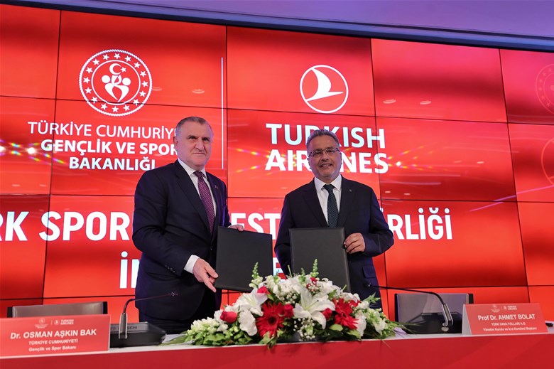 THY İLE “TÜRK SPORUNA DESTEK VE İŞ BİRLİĞİ” PROTOKOLÜ İMZALANDI