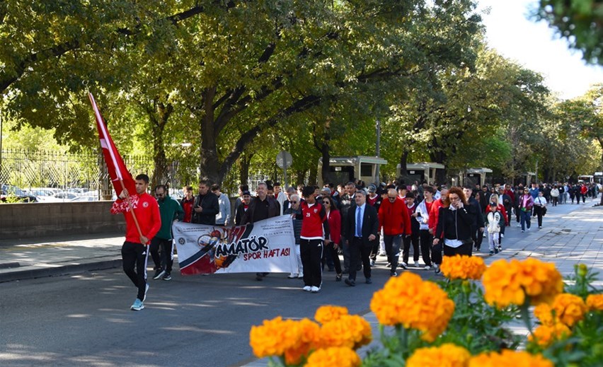 AMATÖR SPOR HAFTASI BAŞLADI