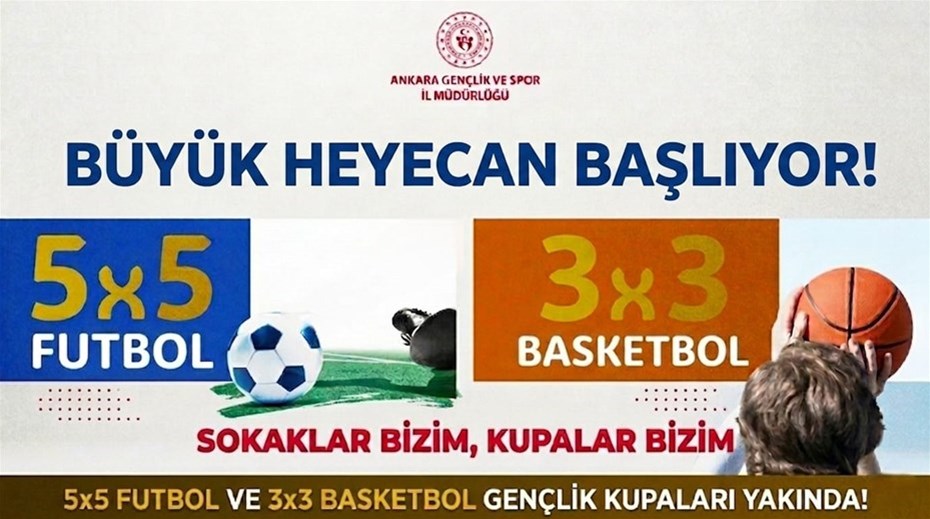 SOKAKLAR BİZİM GENÇLİK KUPASI BAŞLIYOR